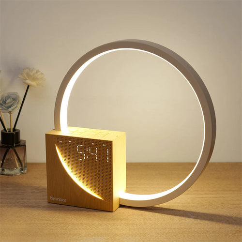 Bedside Lamp Touch Table Lamp With Natural Sounds, Desk Lamp With