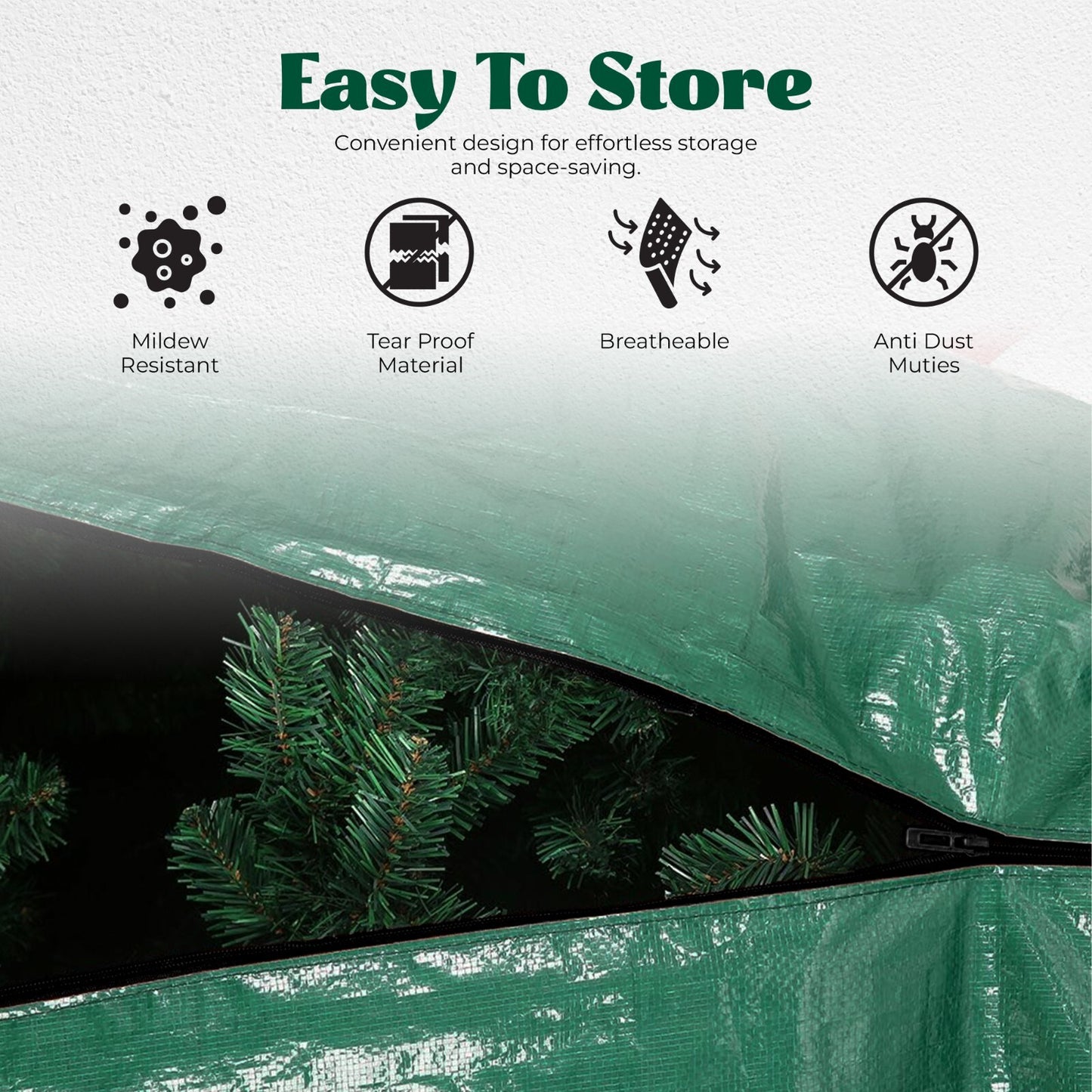 3FT-8FT Christmas Tree Pine Bushy Green Artificial Xmas Tree with Metal Stand UK