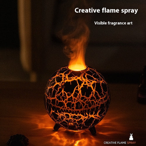 Creative Planet Colorful Atmosphere Lamp USB Humidifier 200ML Water