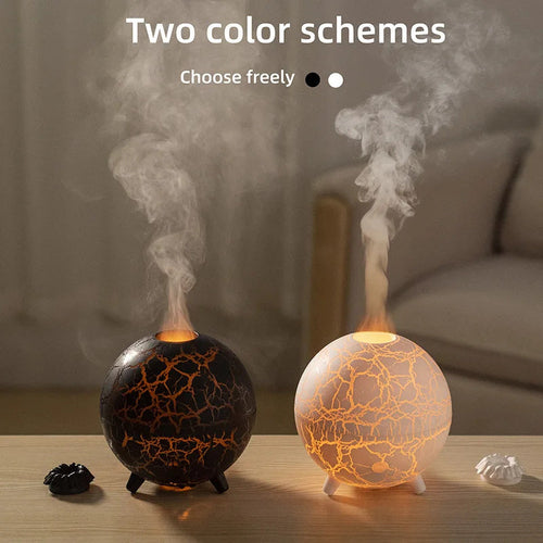 Creative Planet Colorful Atmosphere Lamp USB Humidifier 200ML Water