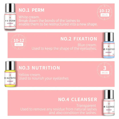 Dropshipping  Lash Lift Kit Lifiting Eyelash Enhancer Calia Set Lashes Perm Eyes Makeup Tools Can Do Your Logo