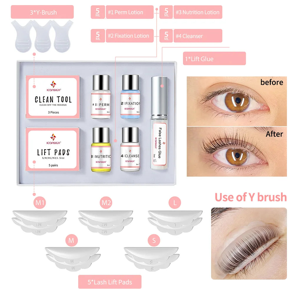 Dropshipping  Lash Lift Kit Lifiting Eyelash Enhancer Calia Set Lashes Perm Eyes Makeup Tools Can Do Your Logo