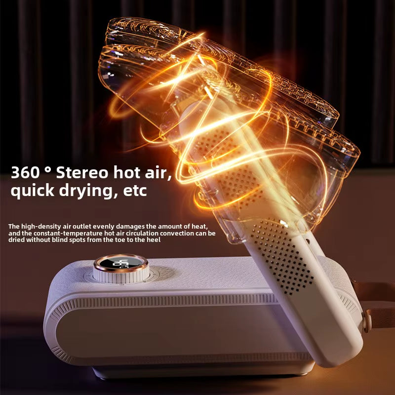 New Foldable Shoe Dryer Boot Dryer with Hot Air Circulation Boot Dryer Eliminate Bad Odor Timing Constant Temperature Shoe Dryer