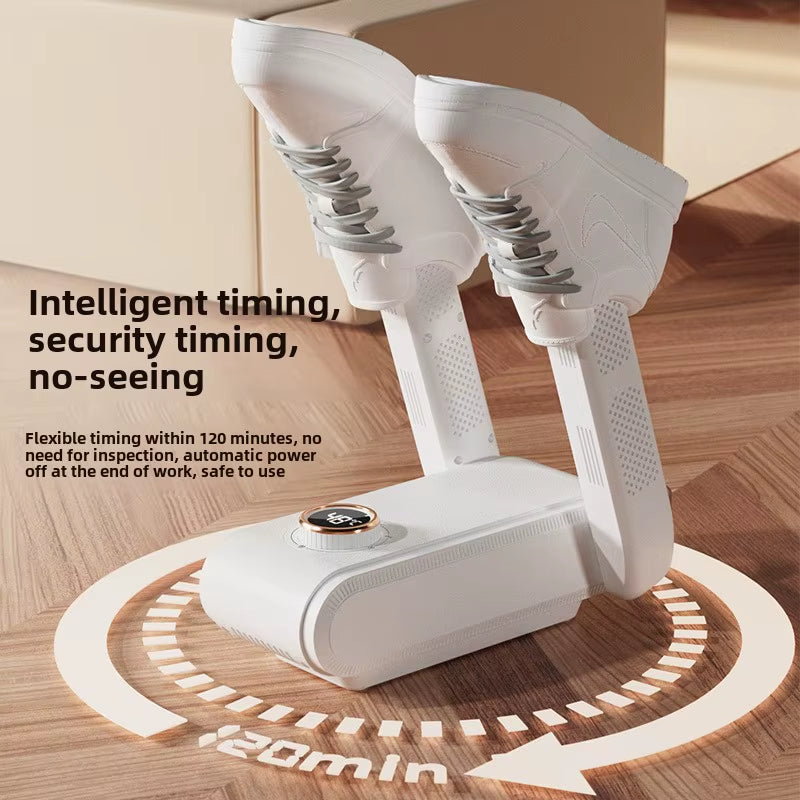 New Foldable Shoe Dryer Boot Dryer with Hot Air Circulation Boot Dryer Eliminate Bad Odor Timing Constant Temperature Shoe Dryer