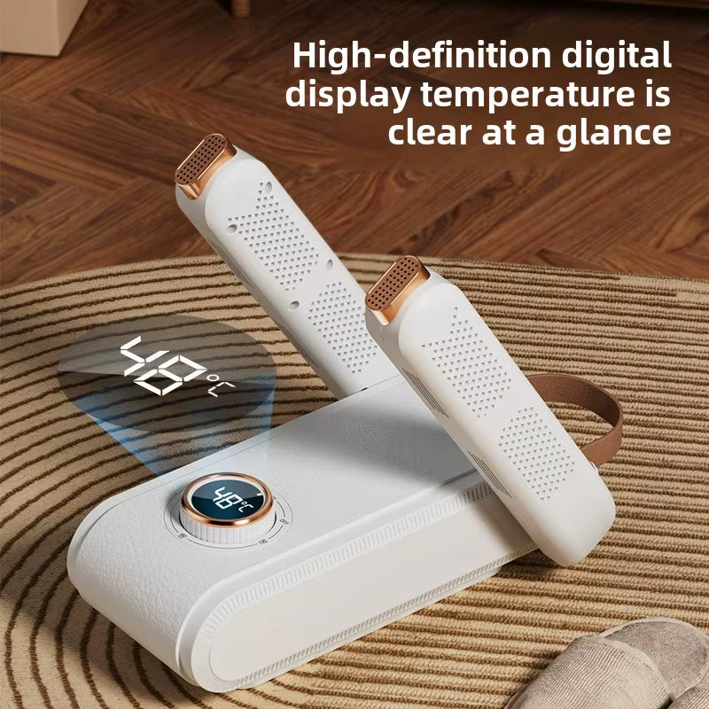 New Foldable Shoe Dryer Boot Dryer with Hot Air Circulation Boot Dryer Eliminate Bad Odor Timing Constant Temperature Shoe Dryer
