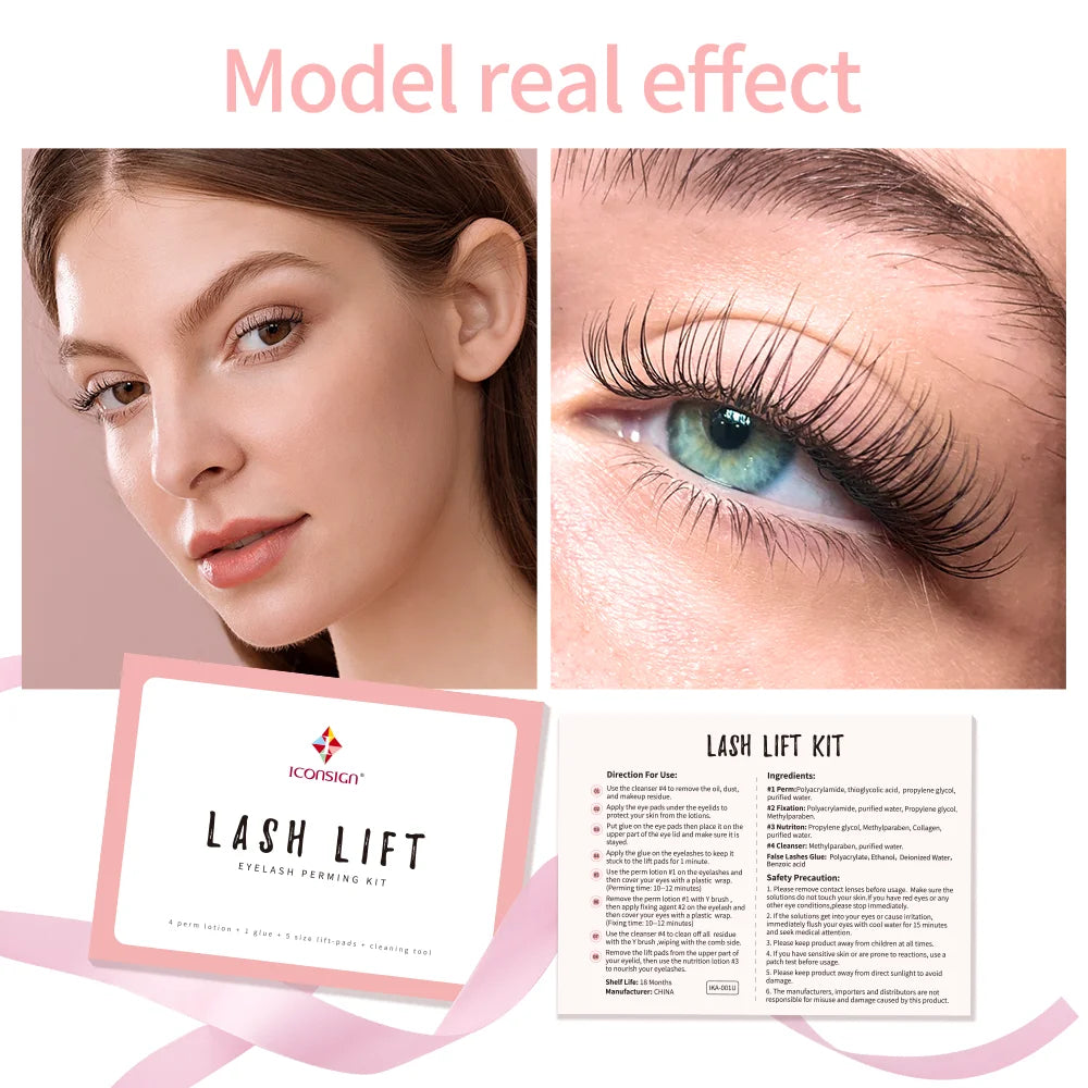 Dropshipping  Lash Lift Kit Lifiting Eyelash Enhancer Calia Set Lashes Perm Eyes Makeup Tools Can Do Your Logo