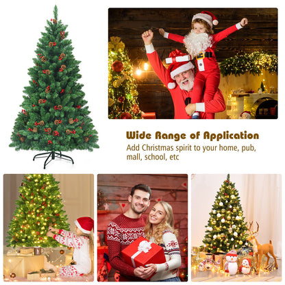 Artificial Christmas Tree 4.5FT Hinged Christmas Tree with 516 Branch Tips